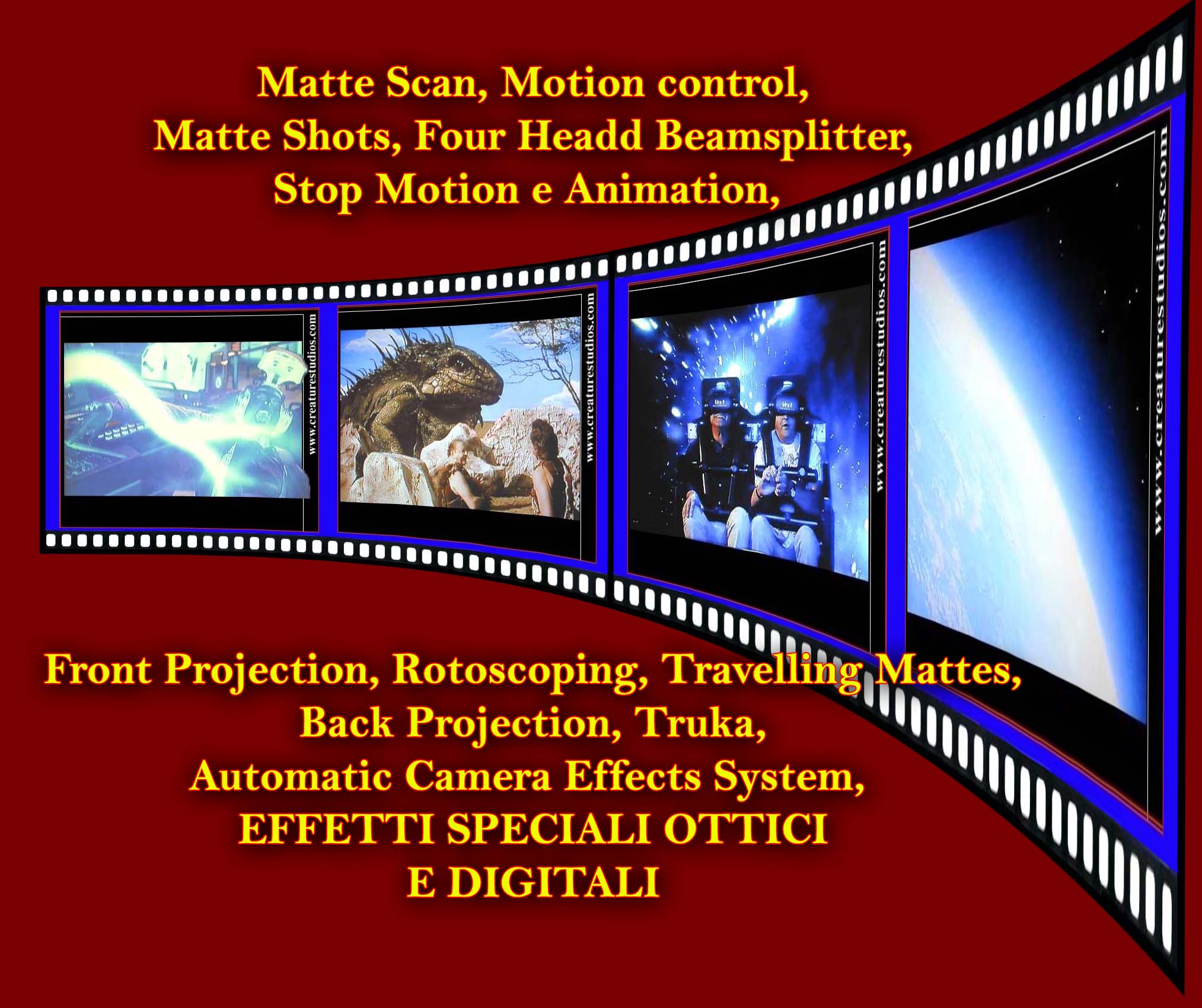 effetti speciali cinematografici ottici